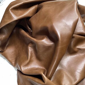 Brown Leather Cowhide Remnants,  BR78