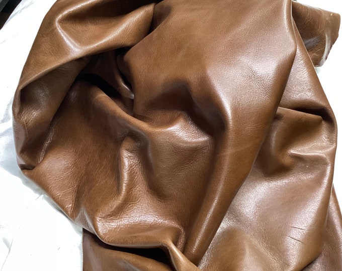 Brown Leather Cowhide Remnants,  BR78