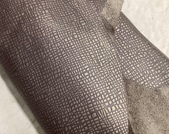 54 Square affect Kinetic Mineral Leather Cowhide, upholstery leather.  Cowhide.  TOWN76
