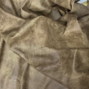 Cedar Distressed Brown Leather Cowhide. Leather Hides. Crafting Leather. Garment Leather, upholstery Leather.  CL52504