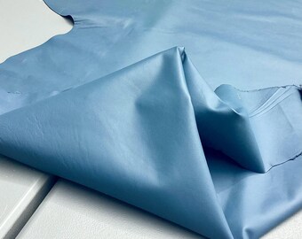 26 square feet blue sky leather cowhide sides. Upholstery, Garment,Automotive, Crafting Leather.  TOWN0902