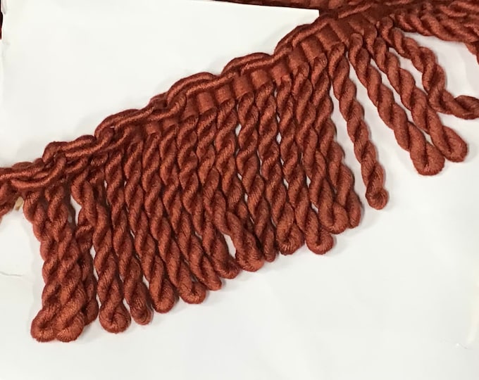 Red 3 Inch Bullion Fringe K36
