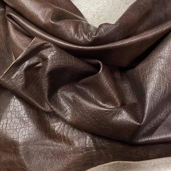 Two Town Brown Distressed Leather Water Buffalo Hides. APR112A