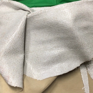 Muretto Pearl White Cracked,Leather Pigskins,Leather Hides  DD2110