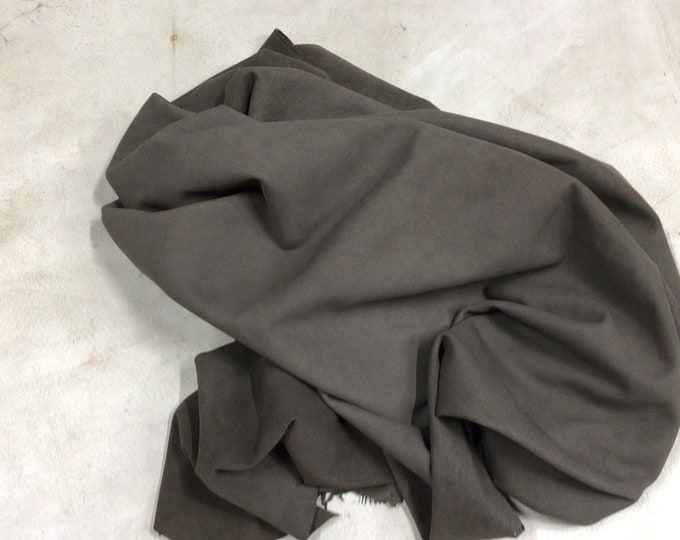 Taupe Suede Leather Lambskin,  LAMB3028