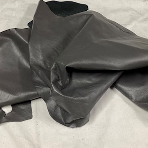 Gray Leather Lambskins.  OSM30105