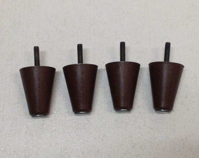Plastic Tapered Furnture Legs 2 1/2 Inches, Set of 4 #0999. Chair legs. Sofa legs
