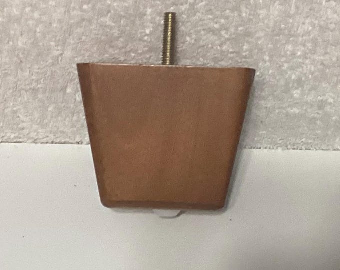 Package of 4 Light Walnut Wooden Furniture Legs.  LW1000