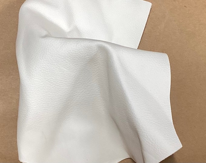 Majestic White Leather Cowhides.  Upholstery Leather.  Automotive Leather.  Cowhides.  Item 23-11