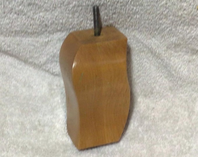 4 Maple Finish Wooden Furniture Legs. Chair Risers. Sofa legs. Home Decor. 1102