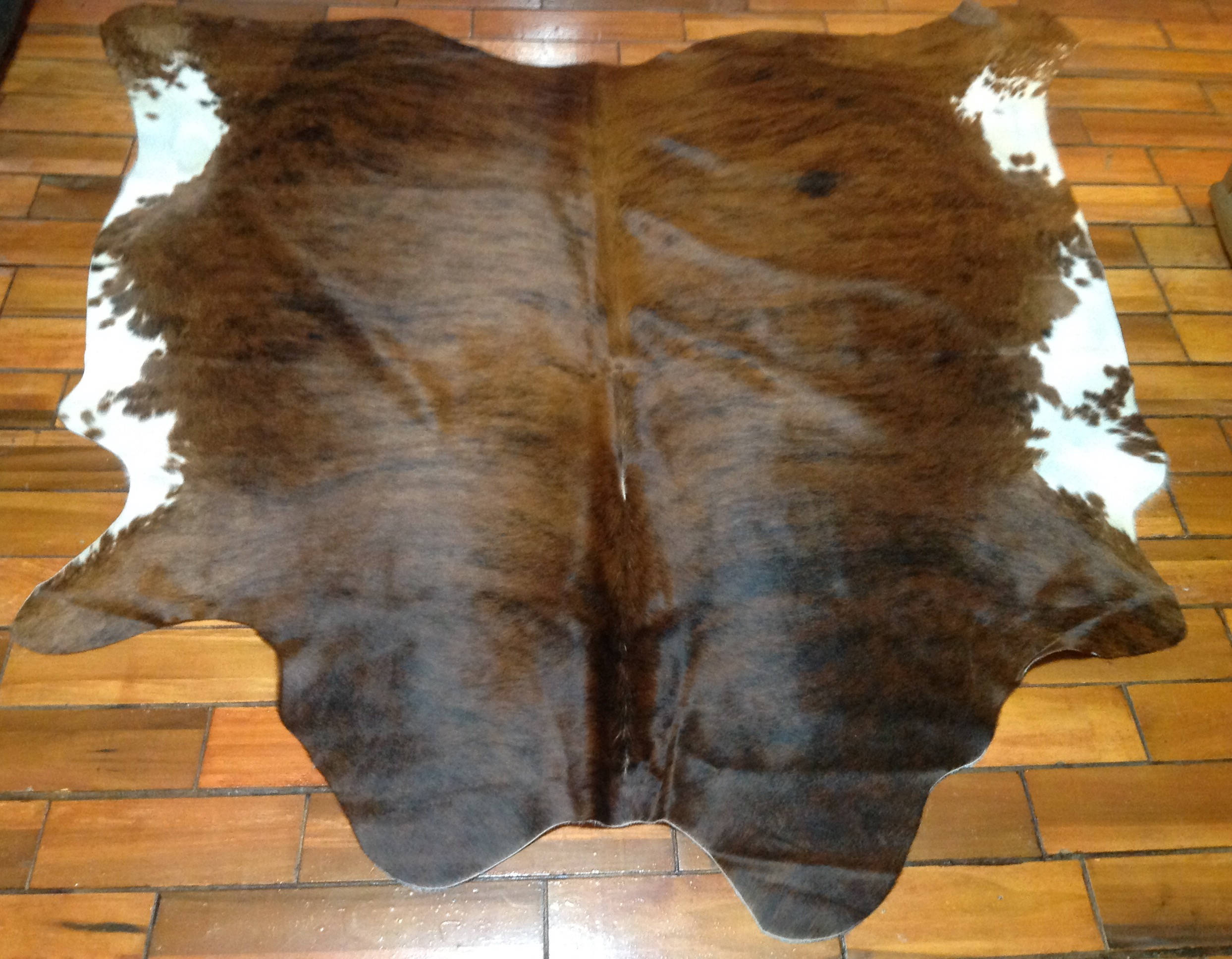 Brindle Hair On Cowhide Rug Smhoh115 Etsy