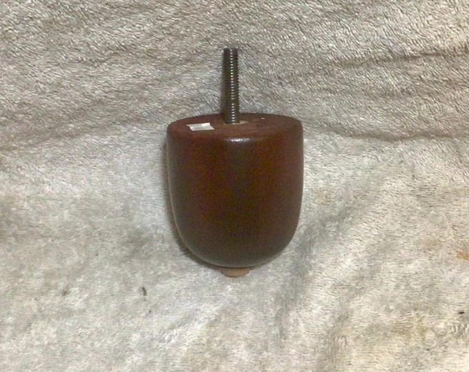 Mahogany Finish Wooden Furniture Legs - 3 Inch - Set of 4. 1323