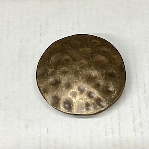 10 Large Antique Bronze Upholstery Nails. Decorative Nails. Tacks. 120L