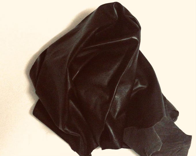 Dark oxford brown leather Lambskins. Leather hides. Leather pieces. Garment leather, handbag leather, OSM1802