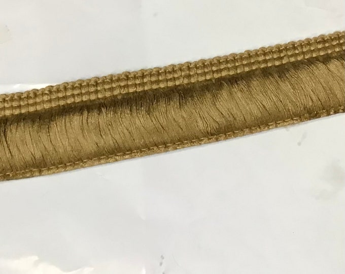 Fools Gold 2 inch Brushed Fringe.  E16