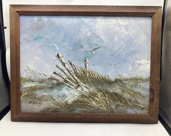 絵画 海 Howard Gailey USA ハワードゲイリー 1986年 購入 絵画 海 Howard Gailey USA ハワードゲイリー 1986年 購入