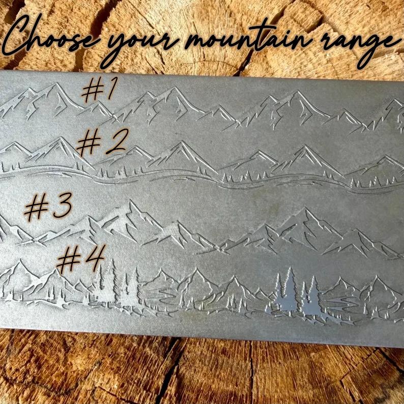 Rustic Mountains Copper Cuff • Hand‑Forged Raw Copper Bracelet image 4