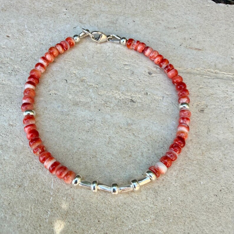 Pulseira Espinhosa de Ostra • Joias do Sudoeste em Prata de Lei imagem 2