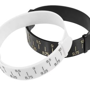 Adjustable Bracelet Sizer: Wrist Measuring Tool (5-10 US)