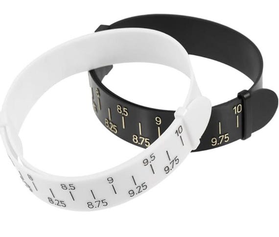 Bracelet Sizer, bracelet gauge, adjustable wrist sizing tool, wrist ruler- 5-10 US