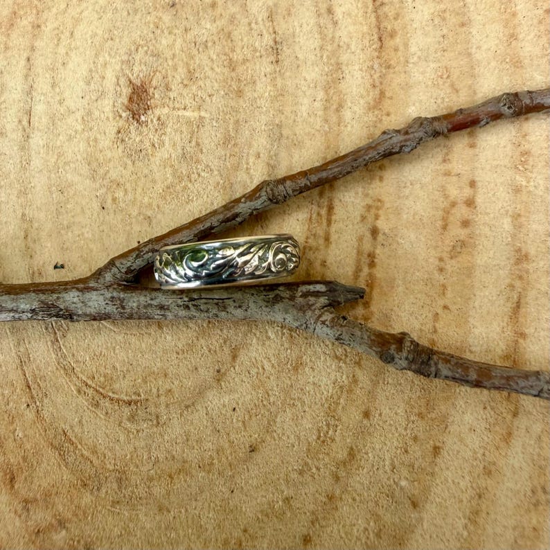 Sterling Silver Vine & Leaf Ear Cuff • Dainty No‑Piercing Earring image 6