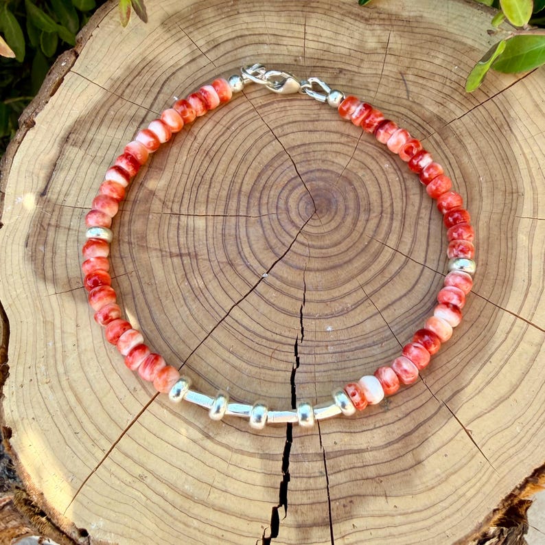 Pulseira Espinhosa de Ostra • Joias do Sudoeste em Prata de Lei imagem 1