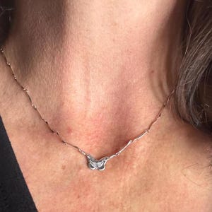 Custom Sterling Silver Butterfly Charm Necklace - Personalized Jewelry Gift