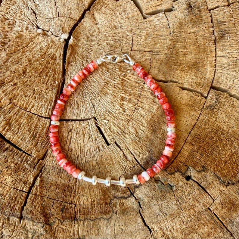 Pulseira Espinhosa de Ostra • Joias do Sudoeste em Prata de Lei imagem 6