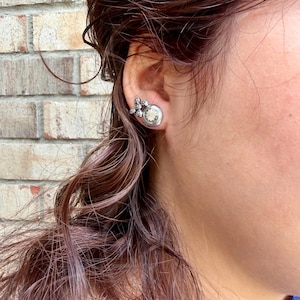11mm Sterling Silver Stud Earrings • Sunflower • Star •Concho Posts image 17