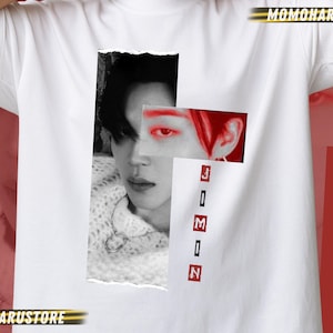 Jimin BTS Comfort Colors Shirt: K-Pop Graphic Tee