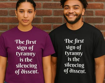 Anti-Trump Anti-Fascism Unisex T-Shirt | No Kings Protest Shirt