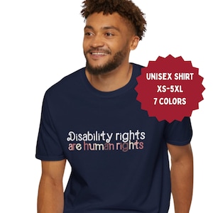 Rechte von Menschen mit Behinderung sind Unisex T-Shirt