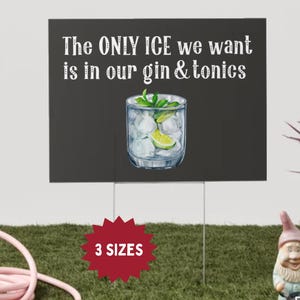 Anti-ICE Protest Yard Sign: Durable Weatherproof Plastic