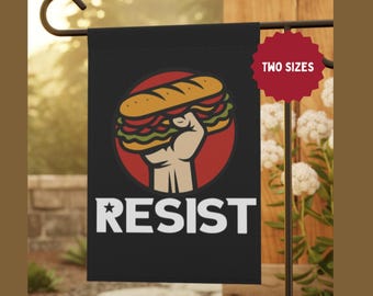 Resist Garden Flag | 2-Sided Anti-Trump Flag