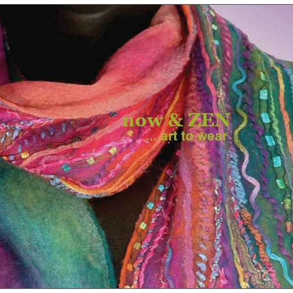Instructions for Nuno Felted Scarf