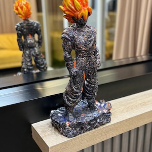 Goku Statue | Legendary Saiyan Warrior Statue | Dragon Ball Z | Anime | Anime Statue | Akira Toriyama | Pop Art | Luxury Art | Luxury | Art