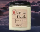 JP-4 Fuel Scented Candle, Pilot Gift, Scented Fuel Candle