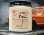 Diesel Fuel Scented Candle