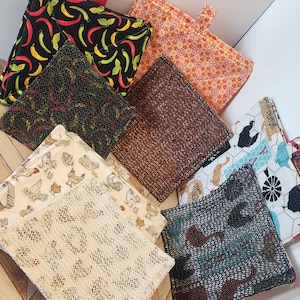 Colorful Handmade Pot Holders Collection | Kitchen Decor 2025