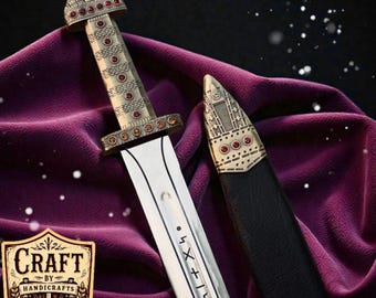 Handmade Viking King Ragnar Lothbrok Sword | Gift for Him