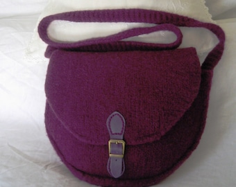 Saddle bag PDF knitting pattern