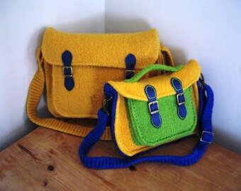 Felted Satchels - PDF Knitting Patterns