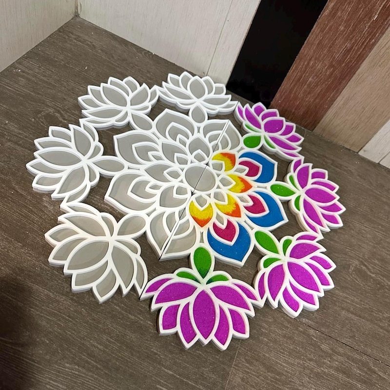 Diwali Rangoli Patches - Etsy