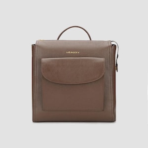 Leather Backpack | Convertible Leather Backpack | Leather Bag for Women | Work Backpack for Women | Minimalist City Backpack 2in1