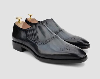 Mocasines de piel flor para hombre: elegancia y comodidad atemporales