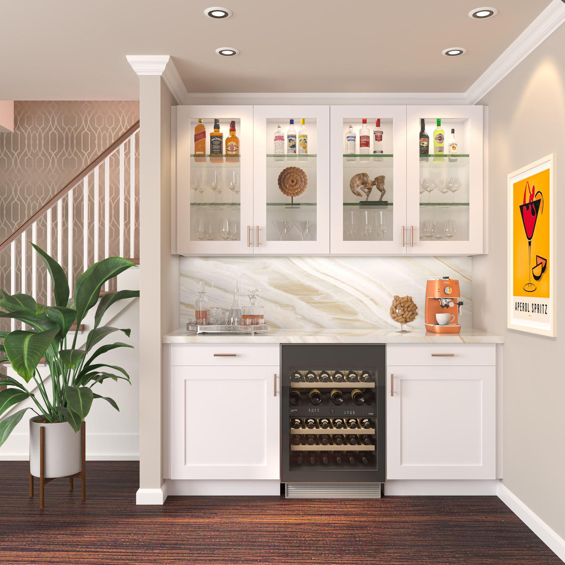 Wet Bar With Sink for Basement