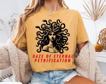 Medusa Graphic T-Shirt, Feminist shirt, Mythology Tee, Women tshirt