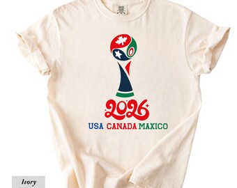 2026年ワールドカップUSA Tシャツ、政治サッカーファンTシャツ、2026年