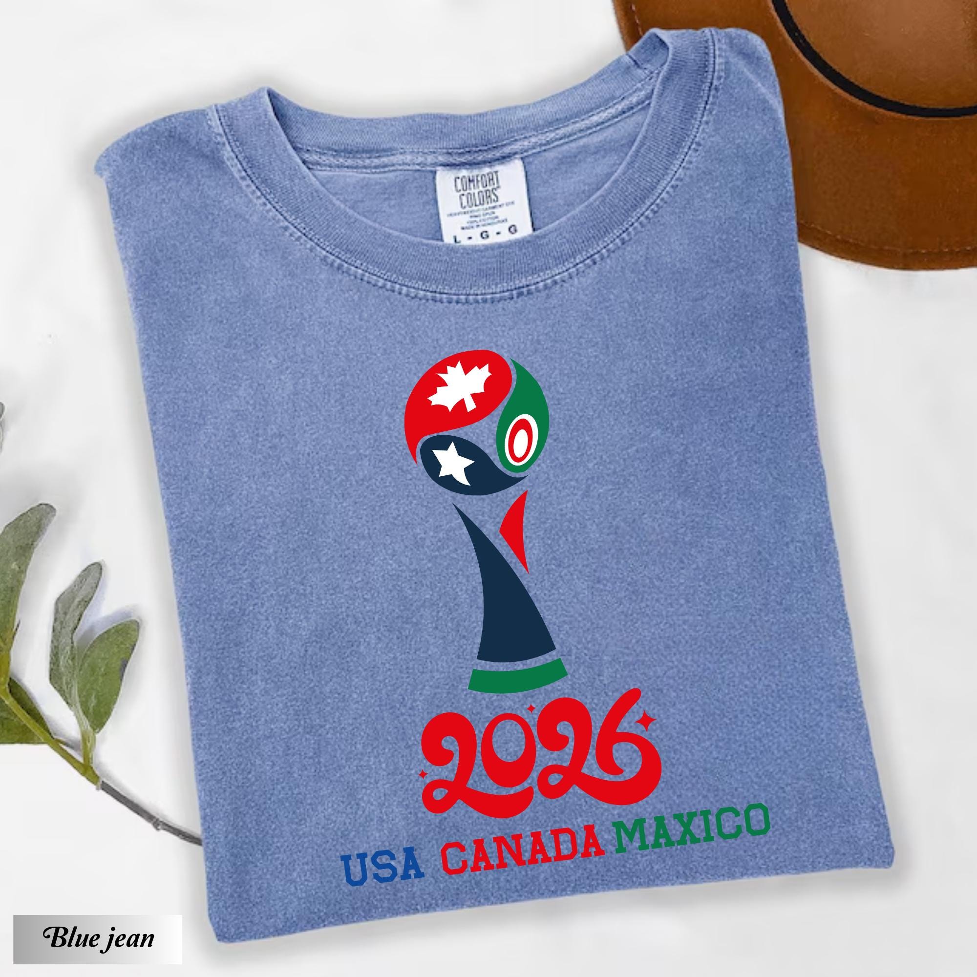 2026年ワールドカップUSA Tシャツ、政治サッカーファンTシャツ、2026年