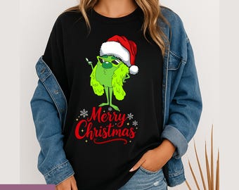Camiseta de Natal do Grinch: Camiseta com estampa natalina, Camiseta de Natal